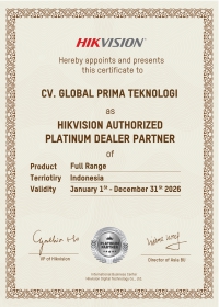 HIKVISION PLATINUM DEALER 2026